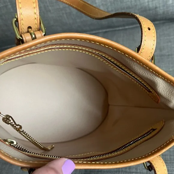 Louis Vuitton Monogram Brown and Tan Bucket Shoulder Bag - Picture 5 of 14